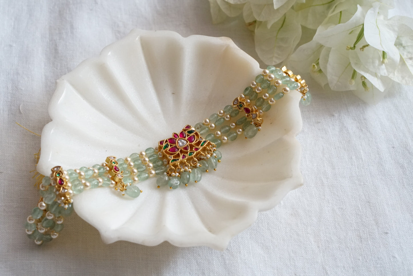 Kundan choker (4-7543)( K)(PREORDER)
