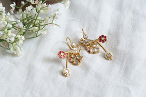 Kundan Earring (1-4467)(R)