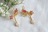 Kundan Earring (1-4465)(R)
