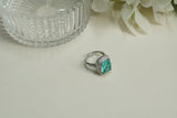 Aqua AD Ring (6-369)(B)(FROM TURKEY) - JEWELSTYLE