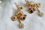 Kundan Earring (1-4464)(R)