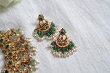 Kundan  necklace set (4-7536)( K)