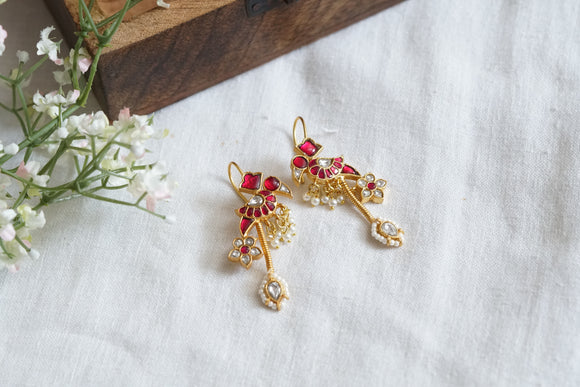 Kundan Earring (1-4462)(R)