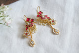 Kundan Earring (1-4462)(R)