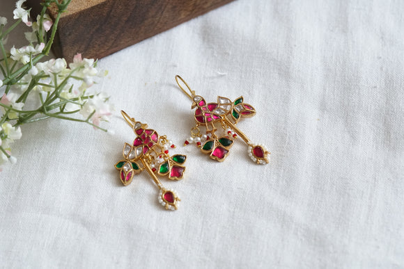 Kundan Earring (1-4460)(R)
