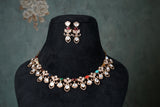 Polki Necklace Set (4-8627(B)