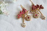 Kundan Earrings (1-4456)(R)