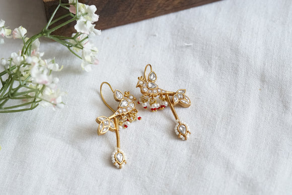 Kundan Earrings (1-4454)(R)