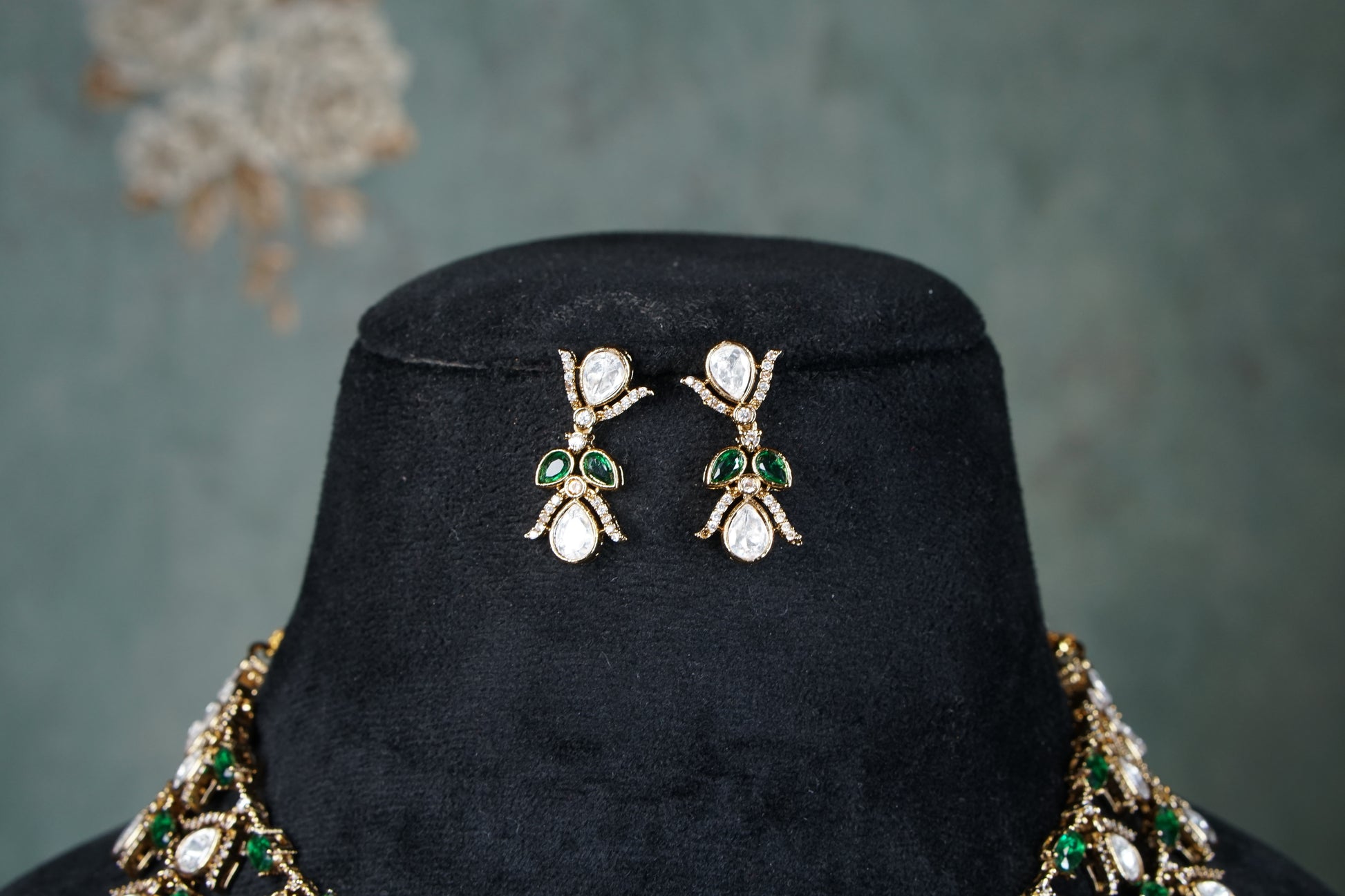 Polk necklace Set (4-8611)(B) - JEWELSTYLE