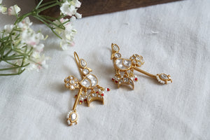 Kundan Earrings (1-4453)(R)