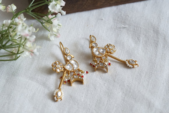 Kundan Earrings (1-4453)(R)
