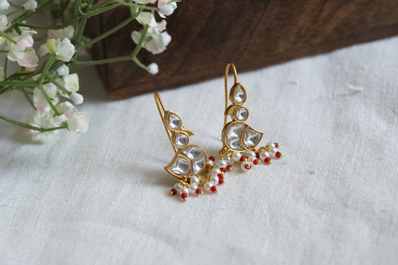 Kundan Earrings (1-4452)(R)