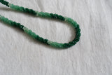 Green Beads necklace (4-7530)(K)