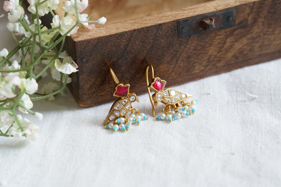 Kundan Earrings (1-4450)(R)