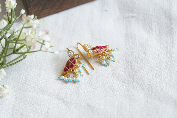 Kundan Earrings (1-4449)(R)