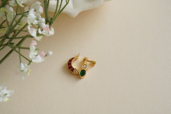 92.5 Pure Silver Nosering (2-232)(K)