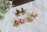 Kundan Earrings (1-4444)(R)