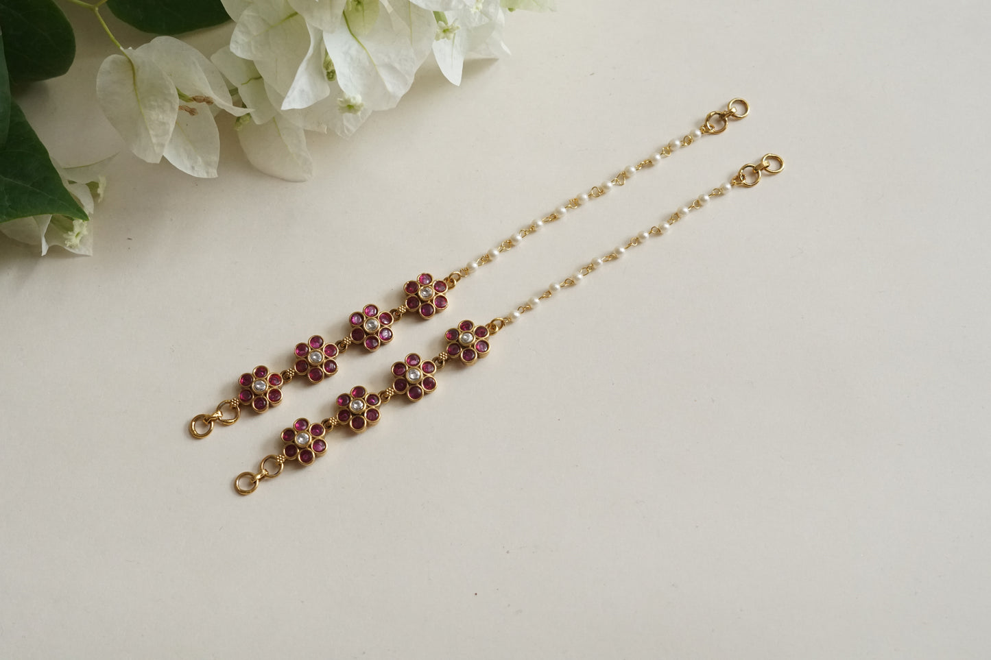 Antique Kundan Earchain(9-384) (AK)