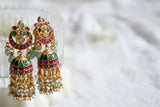 Kundan jhumki (1-3920)(K)(PREORDER DELIVERS IN 20-25DAYS)