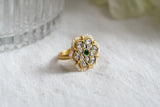 Kundan Ring (6-262)(K)