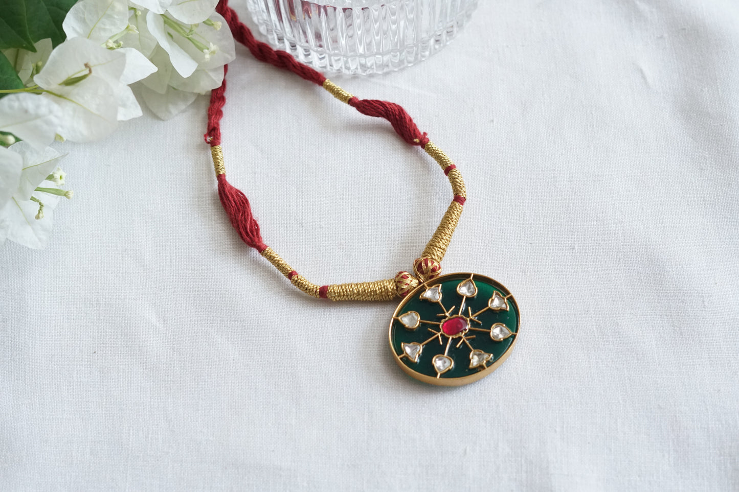 Kundan Pendant (4-9290)(R)