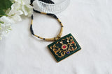 Kundan Pendant (4-9291)(R) - JEWELSTYLE