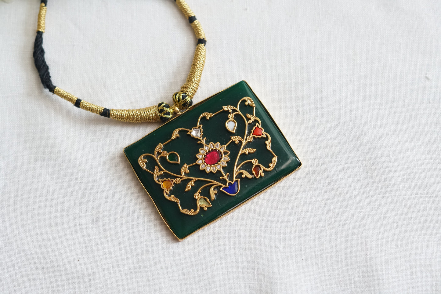Kundan Pendant (4-9291)(R)