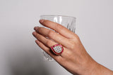 Kundan Ring (6-309)(R)(CLEARANCE SALE PIECE)