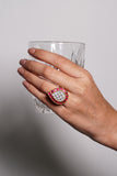 Kundan Ring (6-309)(R)(CLEARANCE SALE PIECE)