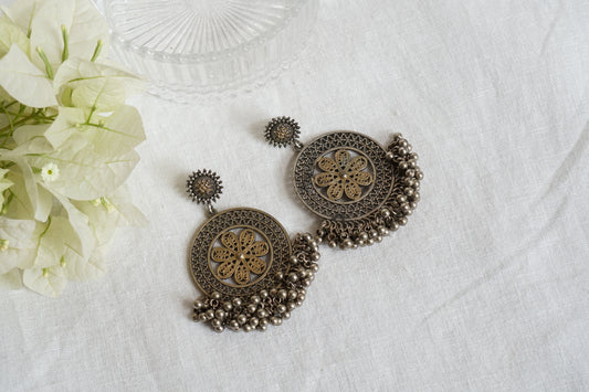Oxidised Earrings (1-4863)