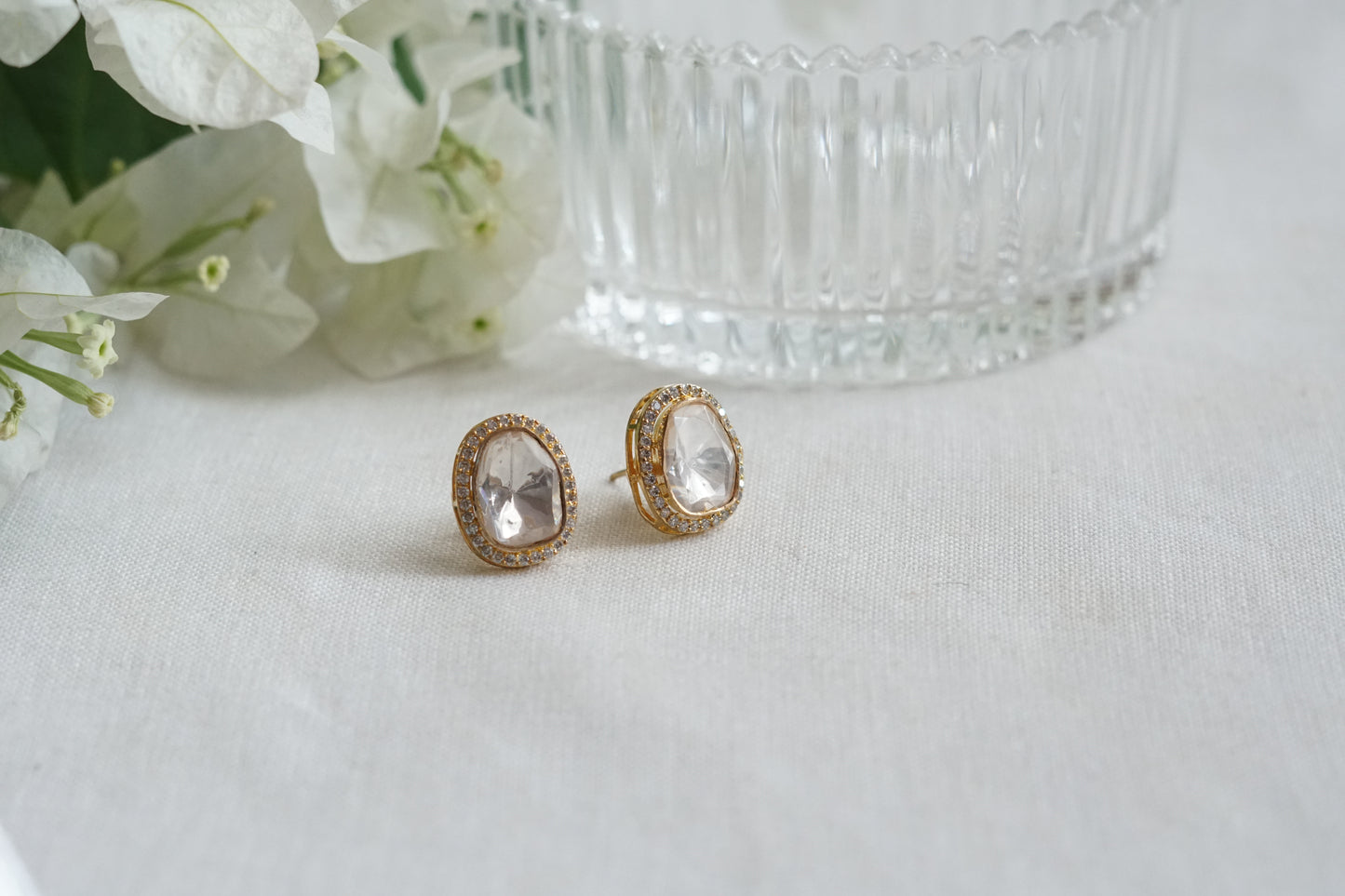 Polki Studs(1-5287)(R)