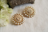 Big Kundan studs (1-4753)(R)
