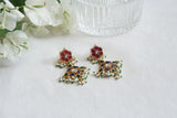 Kundan Earrings (1-5272)(R) - JEWELSTYLE