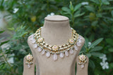 Mother of Pearl Necklace set (4-6108)(B)