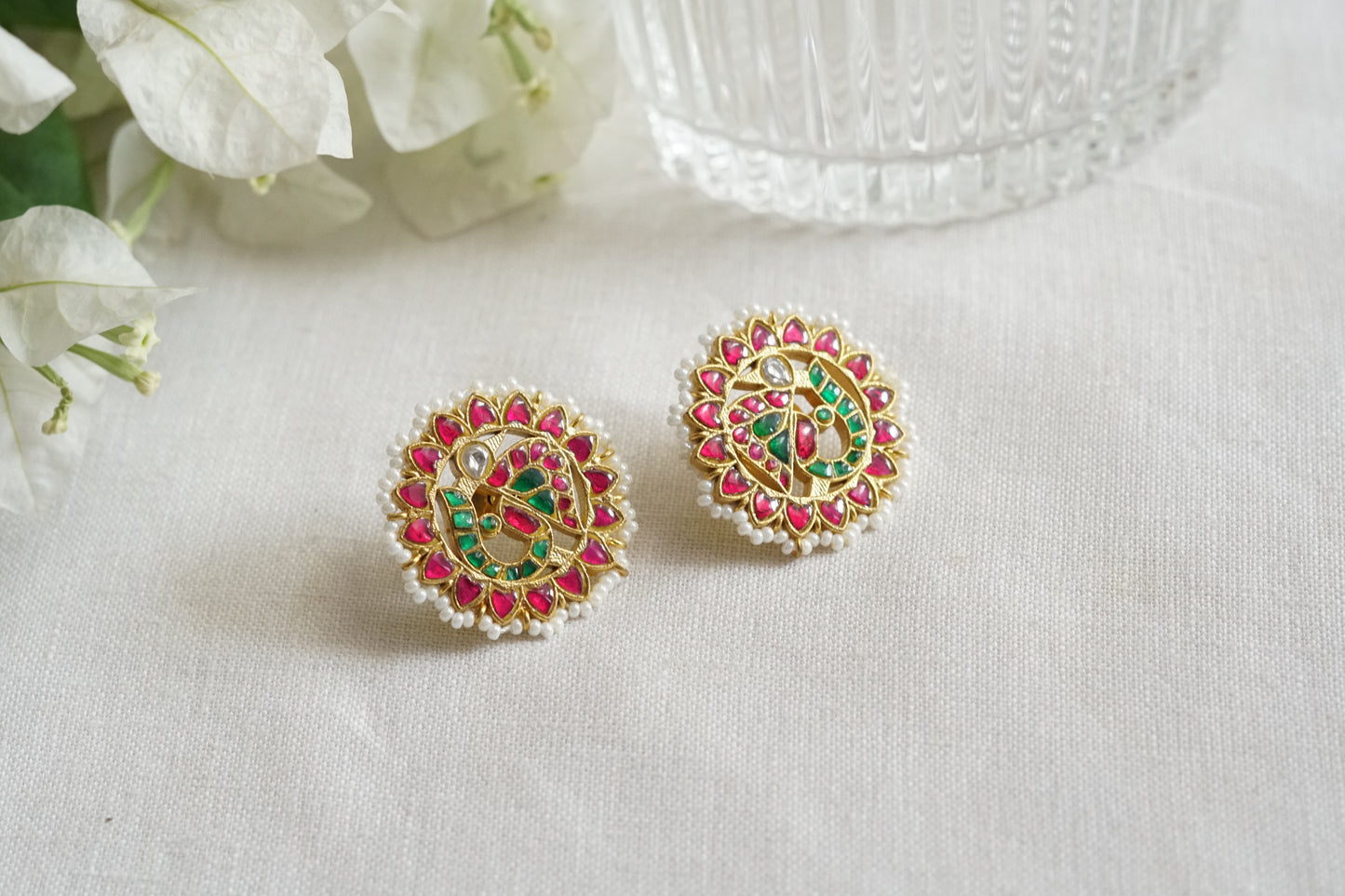 Kundan Studs (1-5274)(R)