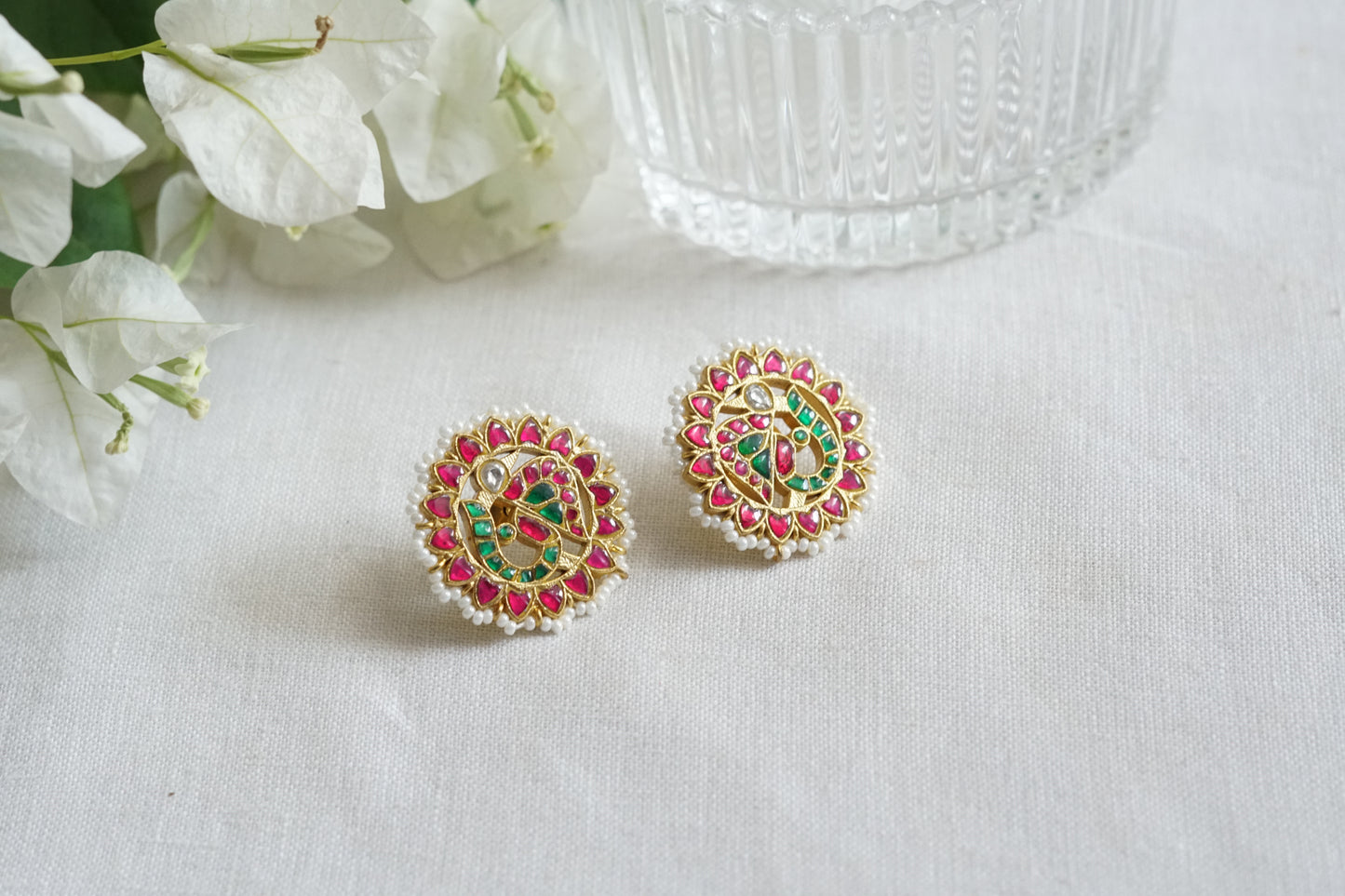 Kundan Studs (1-5274)(R)