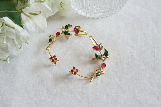 Kundan Earcuff Earrings (1-5275)(R)
