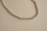 Ad stone Necklace set (4-8276)(Ak)