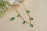 Stone Necklace set (4-8277)(Ak)