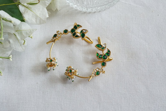 Kundan Earcuff Earrings (1-5277)(R)