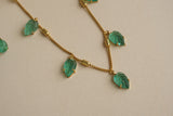 Stone Necklace set (4-8277)(Ak)