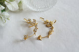Kundan Earcuff Earrings (1-5278)(R) - JEWELSTYLE