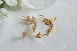 Kundan Earcuff Earrings (1-5278)(R) - JEWELSTYLE
