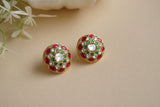 Kundan Studs (1-4475)(R)