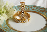 Kundan Bangle (3-473)(R)Size 2’4