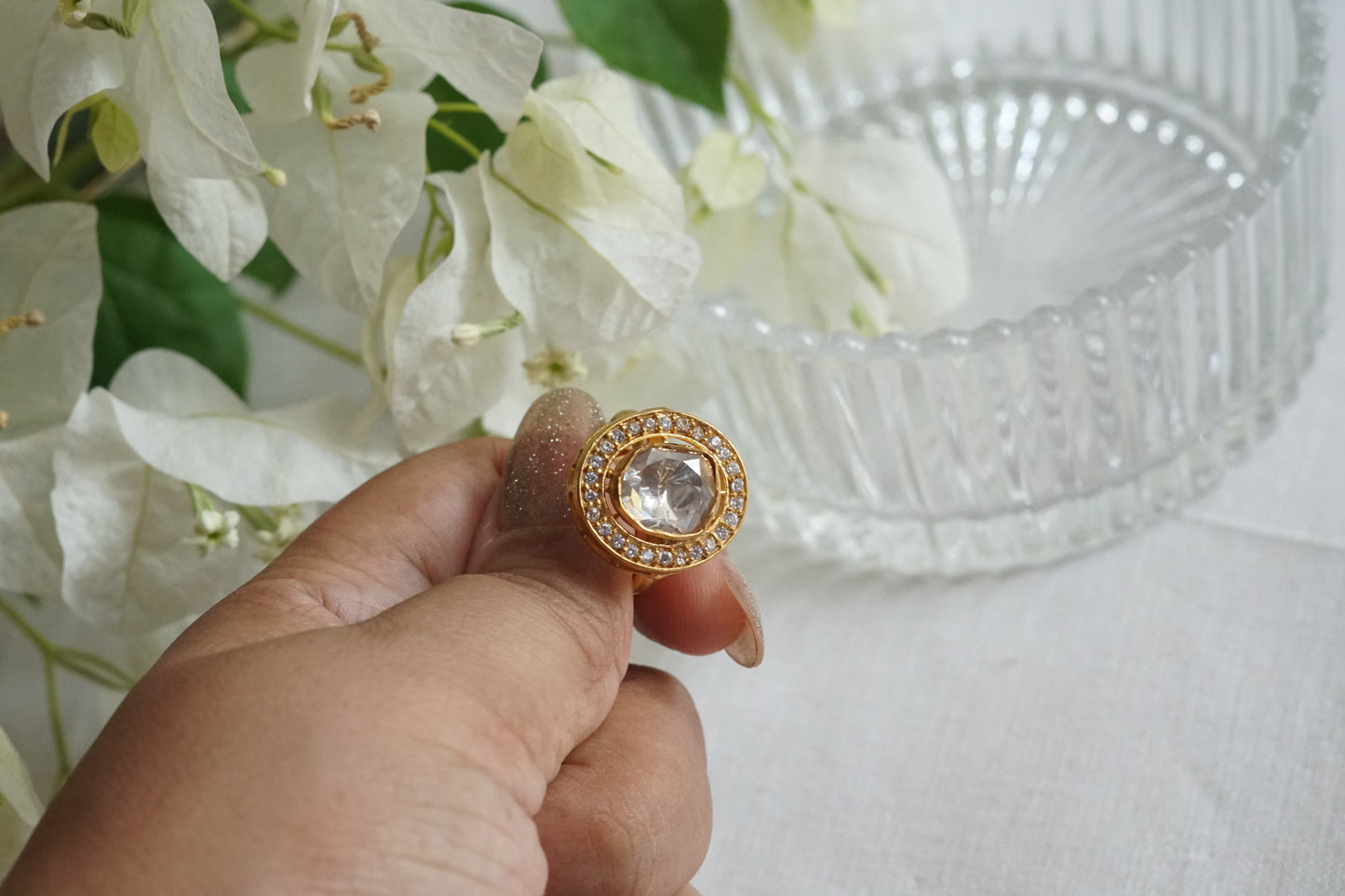 Mossainite Ring (6-370)(R)