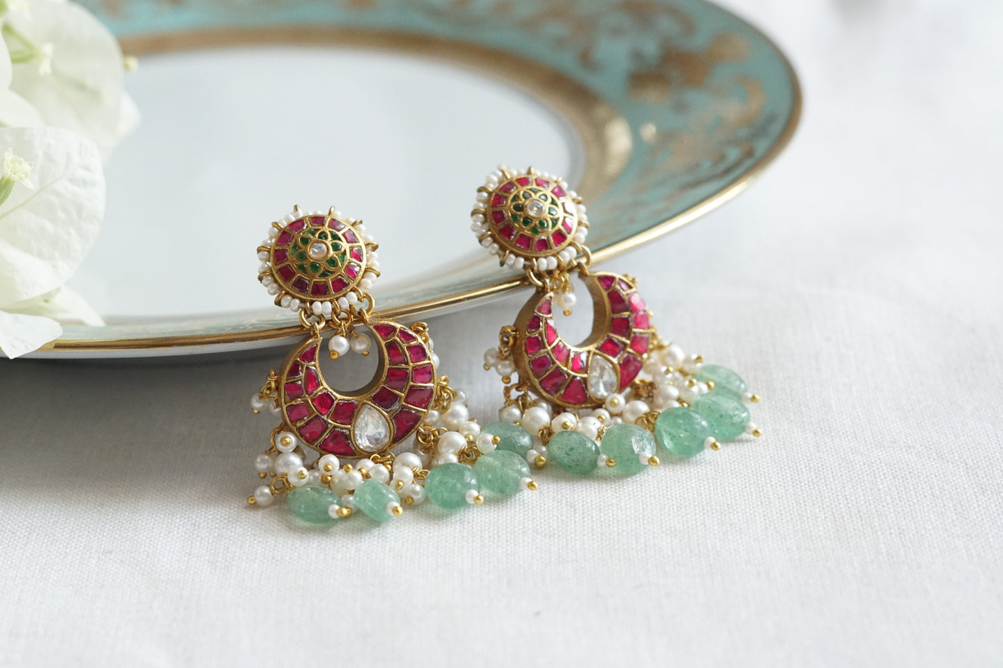 Kundan Earrings (1-5279)(R)
