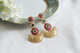 Kundan Earrings (1-5281)(R) - JEWELSTYLE