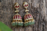Polki Jhumki (1-4496)(B)