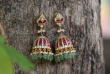 Polki Jhumki (1-4496)(B)